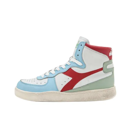 Diadora Heritage Скейтборд Кроссовки Высокие Синий Унисекс