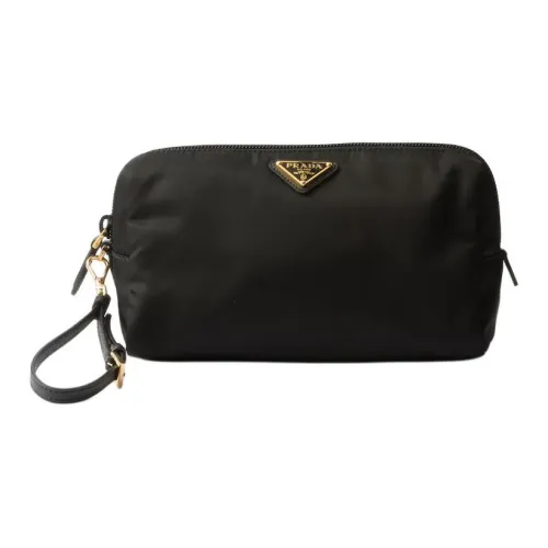 PRADA RE Нейлон Переработанный нейлон Клатч Женские Черный