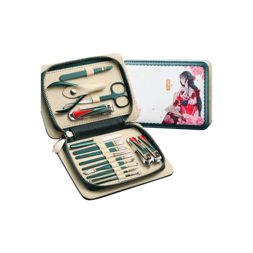 PLYS Набор кусачек для ногтей Набор инструментов для ногтей Набор из 15 штук