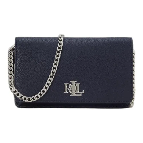 Ralph Lauren Сумка через плечо из коровьей кожи ручная работа женская темно-синяя