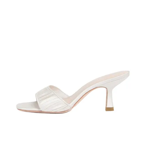 Loeffler Randall Слипоны 7 см Женские Жемчужно-белый