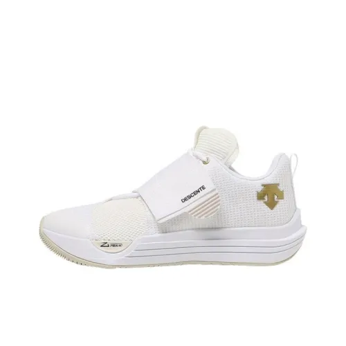 DESCENTE Баскетбольные кроссовки Low Top Белые Мужские