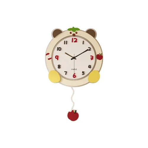 MEISHIDA Механизм с плавным ходом секундной стрелки Унисекс Настенные часы Белый