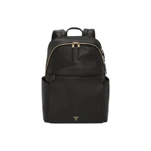 TUMI Voyageur Кожа Рюкзак Женские Черный