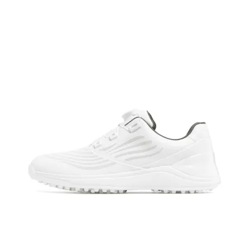 PGM Golf Shoes Low Top Moon White Men's