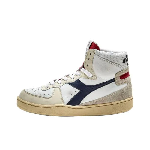 Diadora Heritage Скейтборд Кроссовки Высокие Белые Унисекс