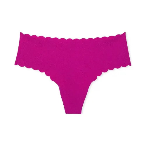 Victoria's Secret No Show Стринг Panty O P Женское нижнее белье 1 упаковка Ярко-розовый