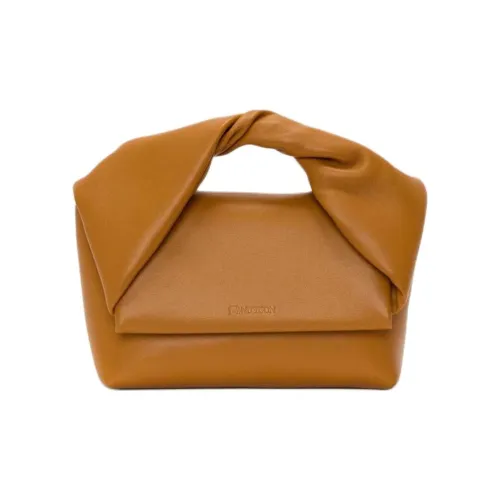 JW Anderson Full с рельефной овечьей шкурой сумка через плечо сумка среднего размера женская коричневый