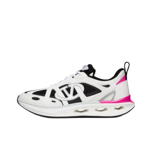 Valentino Vlogo Garavani Низкий топ Повседневная обувь Женская Черный Белый