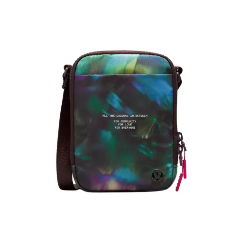 lululemon Переработанный полиэстер Сумка через плечо Стандартная Мужская Trippy Синий