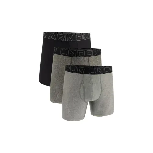 Under Armour Боксеры Мужские 3 упаковки Стальной Все Конопля Castlerock Все Конопля Castlerock