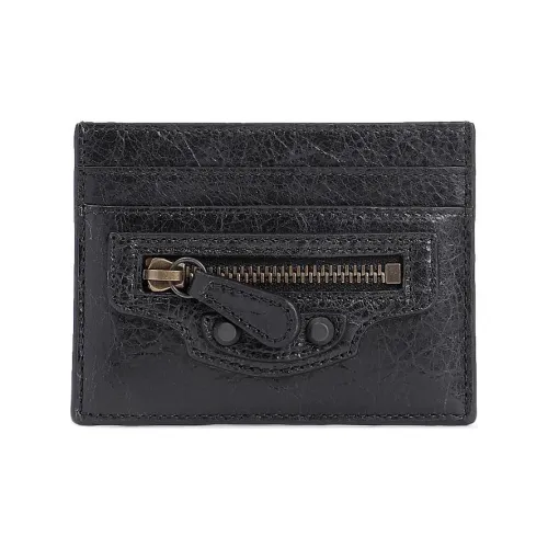 Balenciaga Кошелек из овечьей кожи женский черный