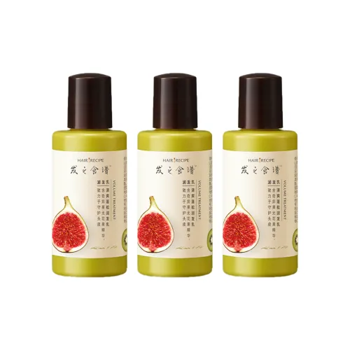 Hair Recipe Инжирный Trial Пачка Кондиционеры для Волос Oil Control Придающий Объем и Пышность Up 50мл*3
