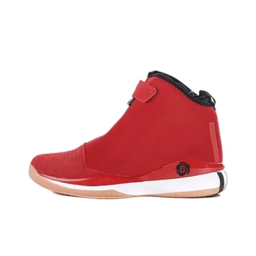 Adidas D Rose 773 Slip-resistant Abrasion-resistant High Top Basketball Shoes Men's Red Adidas D Rose 773 Противоскользящие Устойчивые к истиранию Высокие Баскетбольные Кроссовки Мужские Красные