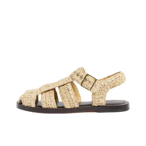 Loeffler Randall Сандалии в римском стиле, желтые, женские