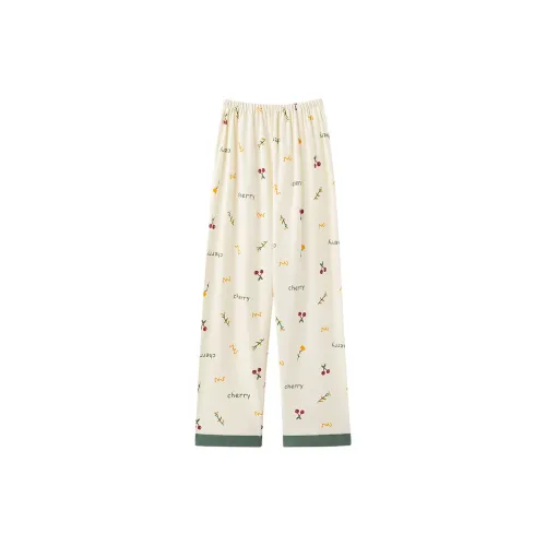 MADALLO Пижамные штаны женские абрикосовые