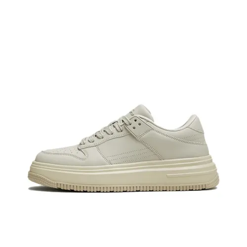 BASTO Slip-resistant Low Top Скейтборд Кроссовки Мужские Серые