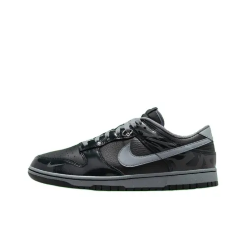 Nike Dunk Скейтборд Кроссовки Низкие Черные Мужские