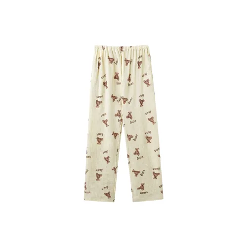 MADALLO Пижамные штаны женские абрикосовые