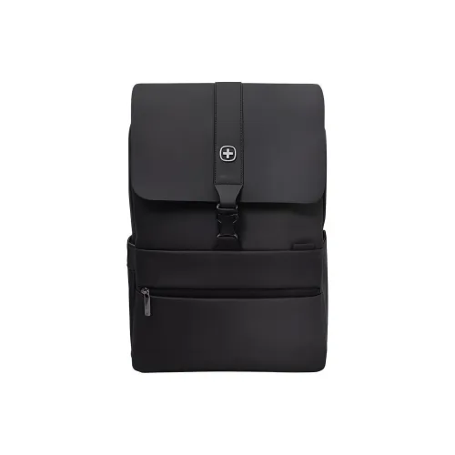 Wenger PU (полиуретан) рюкзак средний мужской черный