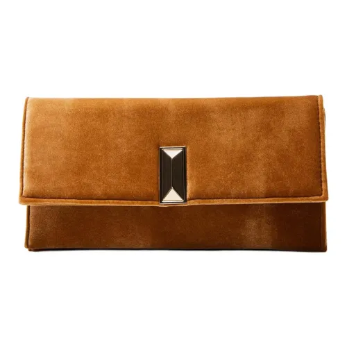 STEVE MADDEN Вельвет Одно Плечо Через Плечо Клатч Женский Коричневый