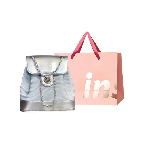 WHEELY BABY+ ПУ (полиуретан) Рюкзак Стандартный Women's Silver