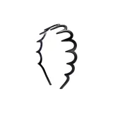 Глубокий зуб Дизайн [Яркий черный]