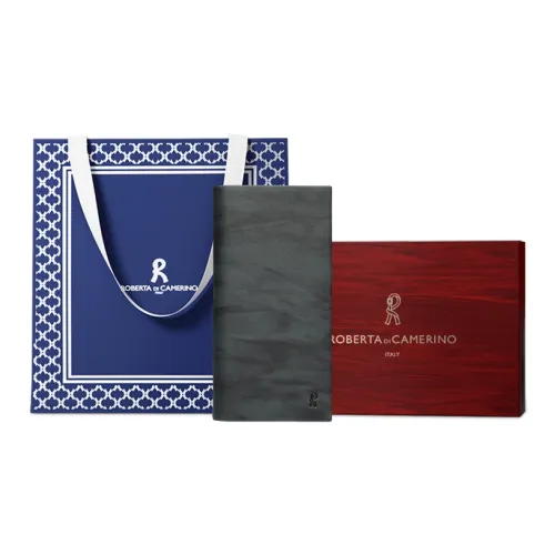 Roberta Di Camerino Кошелек из коровьей кожи стандартный мужской серый