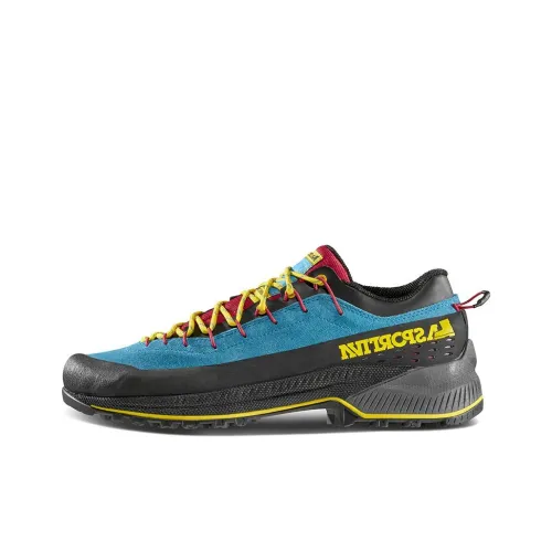 LA SPORTIVA Альпинистские и туристические ботинки Низкий верх Черный Синий Красный Мужской