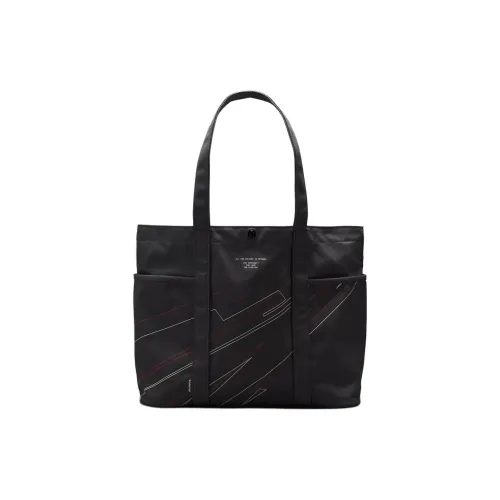 lululemon Хлопок Холст Одно Плечо Сумка Унисекс Traversing Серый