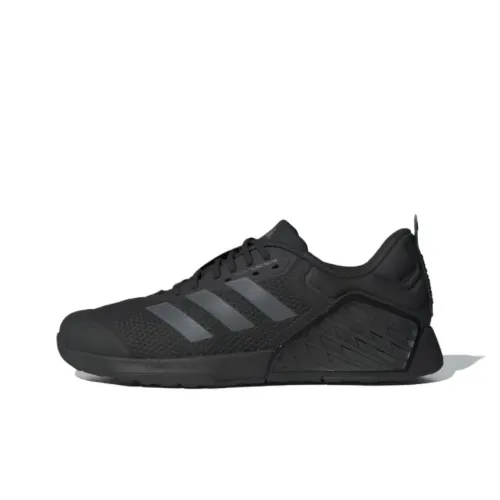 Adidas DROPSET 3 Slip-Resistant Low-Top Тренировочные Кроссовки Мужские Черные