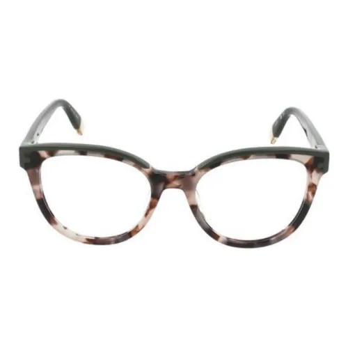 Furla Ацетат Кошачий глаз Оправы для очков Женские Черепаховый