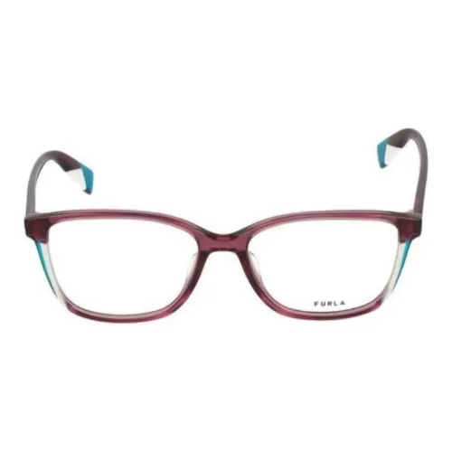 Furla Литьевые Квадратные Оправы для Очков Женские Розовые