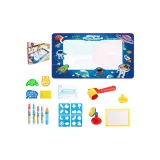 150*100 Космонавт (5 больших ручек + 8 досок для рисования + 5 роликовых штампов + альбом для рисования)