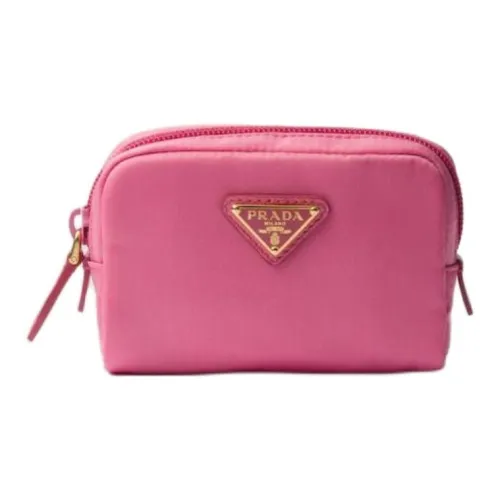 PRADA RE Нейлоновая сумка для макияжа Женская Бегония Розовый
