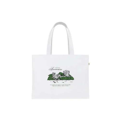 A.P.C Органический хлопок Тоут Сумка Сумка для покупок Сумка Унисекс Белый