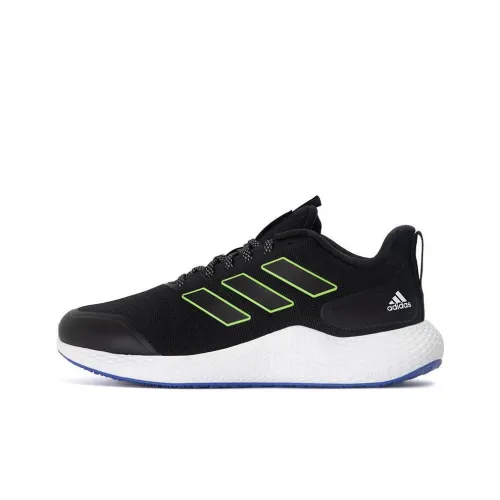 Adidas Day Shock Absorbers Slip-Resistant Abrasion-Resistant Low Top Casual Running Shoes Unisex Black White Green Adidas Day Shock Absorbers Slip-Resistant Abrasion-Resistant Низкий Топ Повседневные Беговые Кроссовки Унисекс Черный Белый Зеленый