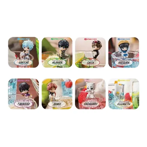 Коллекция MegaHouse Tea Friends Gintama RE Release OF Gintama's Tea House с чрезмерно бесплатным дизайном