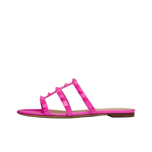 Valentino Rockstud Слипоны Женские Розовые
