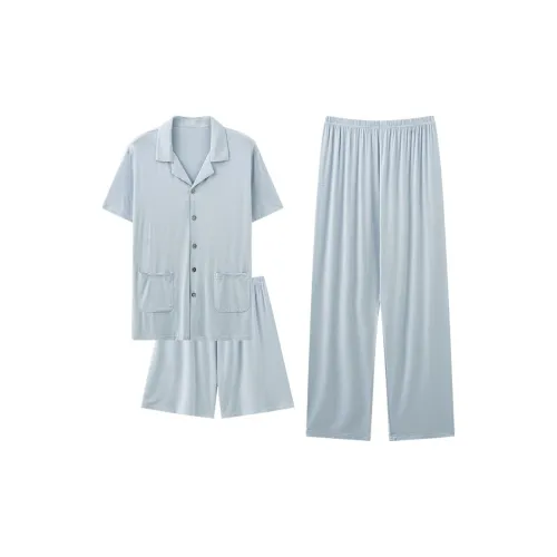 MIIOW Pajama Комплект Мужской Небесно-Синий