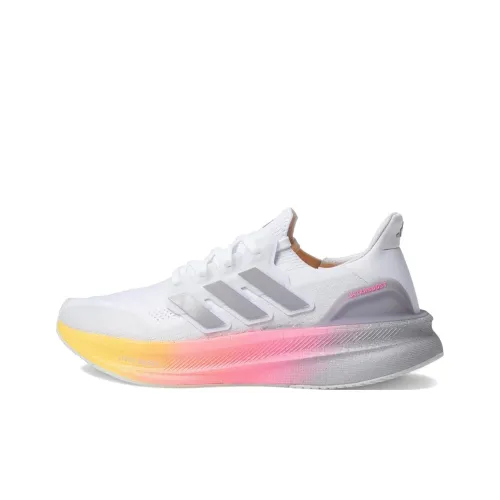 Adidas Ultraboost 5,0 Устойчивый к истиранию Дышащие Низкие Беговые кроссовки для мужчин Серого цвета