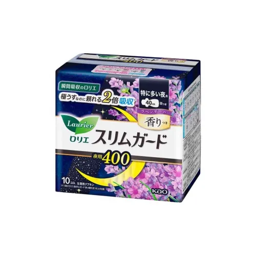Laurier Импортный From Япония Чувствительные гигиенические прокладки Touch 40см*10 шт Ультра Тонкие Ночные прокладки для менструации защищающие от протечек для мужчин