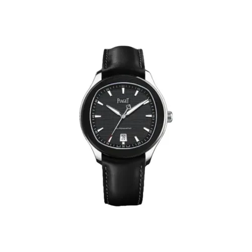 PIAGET Автоматический Механический Механизм Мужские Часы PIAGET POLO 42 мм Черные
