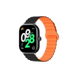 Чёрный и оранжевый [Только ремешок, без механизма]