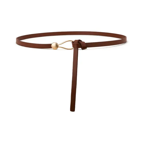 YOUYOULAN Винтаж Облегающий крой Натуральная кожа Бант Украшение Юбка с утяжкой на талии и Костюмное платье с пальто