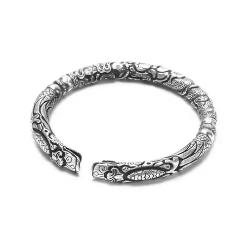 Inkopper Браслеты из меди никелевого сплава с серебряным покрытием унисекс