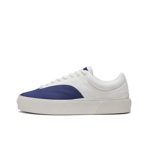 EQLZ EQUALIZER Fault 22LO Устойчивые к истиранию Низкие Кроссовки для скейтбординга Унисекс Аврора Белый Авиационный Синий