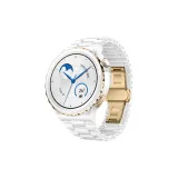 Белый, золотой [Пряжка цвета розового золота Sub]