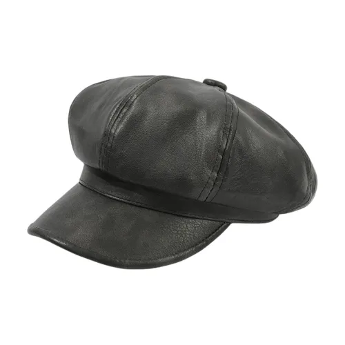 Moore Joan PU кожа береты унисекс