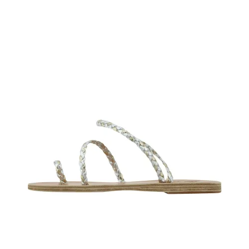 ANCIENT GREEK SANDALS один Ремень Сандалии Золотой Серебряный Женские
